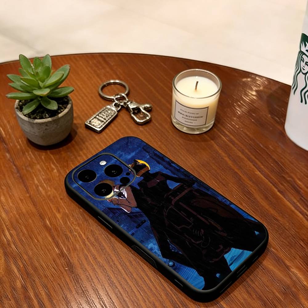 Durarara Phone Case For iPhone 17, 16,15,14,13,12,11 Plus,Pro Max, Others Soft Silicone Black Cover