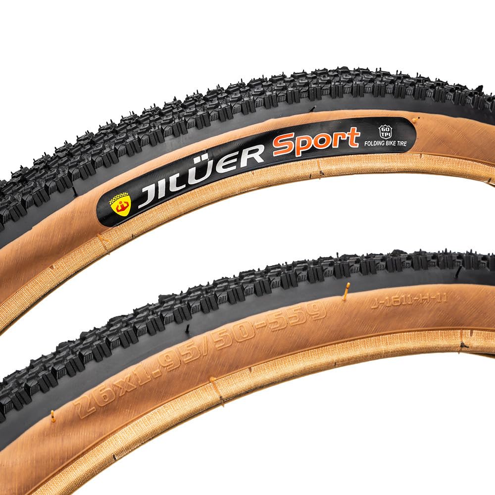 Xtahdge Mountain Bike Tires 20/26/27.5/29/700C Replacement Folding MTB Tires for Mountain and Road Bikes