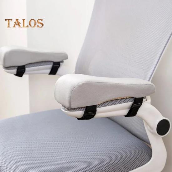 1 pár loketní opěrky z paměťové pěny Polštář křesla Polštář loketní opěrky s nastavitelnými popruhy Polštář pro podporu loktů pro domácí herní křeslo Kancelářské křeslo