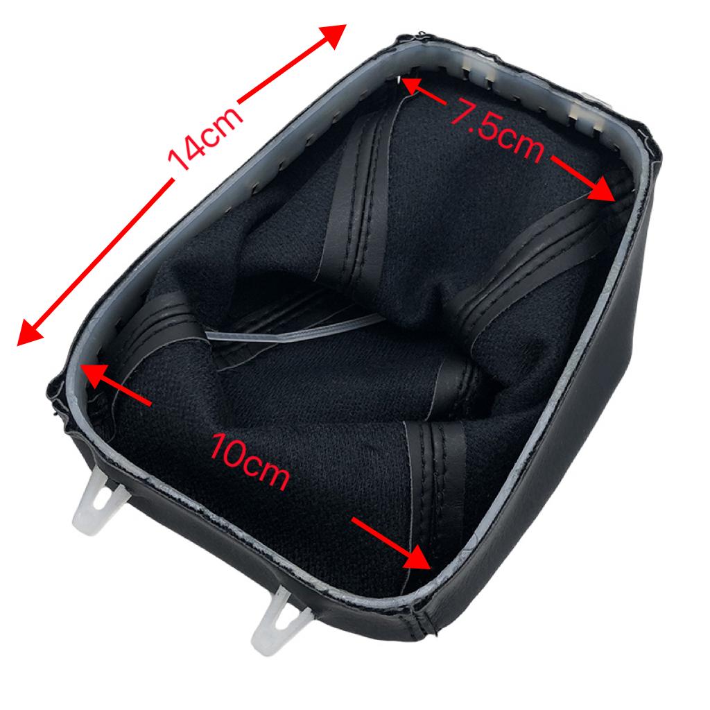 Gear Shift Knob Shifter Gaiter Boot Cover Cars Accessories For SAAB 93 9-3 SS 2003 2004 2005 2006 2007 2008 2009 2010 2012