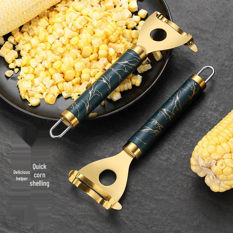 RuHan 304 Stainless Steel Corn Peeler with Hook