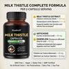 High-concentration Milk Thistle (silymarin 200 Mg) Extract, 120 Capsules