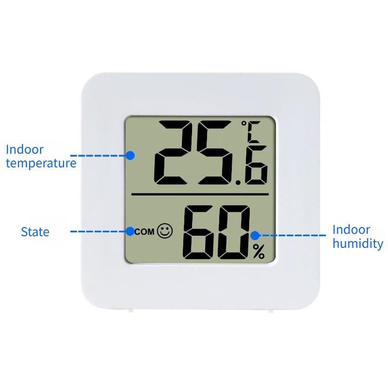 Mini LCD Digital Thermometer Digital Temperature Room Hygrometer Monitor Electronic Humidity Meter Sensor Tool Home Accessories