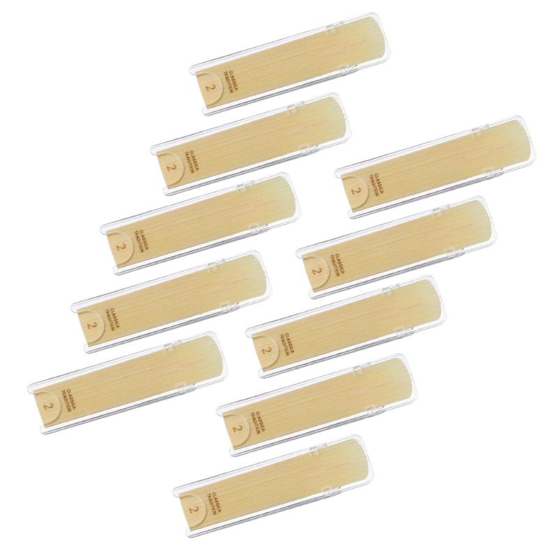10 Stück Klarinettenblätter Stärke 1.0/1.5/2.0/2.5/3.0/3.5 Blätter Traditionelle Blätter