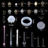 Mixed Style Jewelry Epoxy Resin Molds Set Silicone Mold UV Casting Tools Clay Resin Jewelry Casting Molds For Jewelry Making DIY