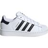 adidas Superstar 2 C 'White Black' (Unisex) Cloud White / Core Black / Cloud White Kids' Skateboarding Shoes JH9980