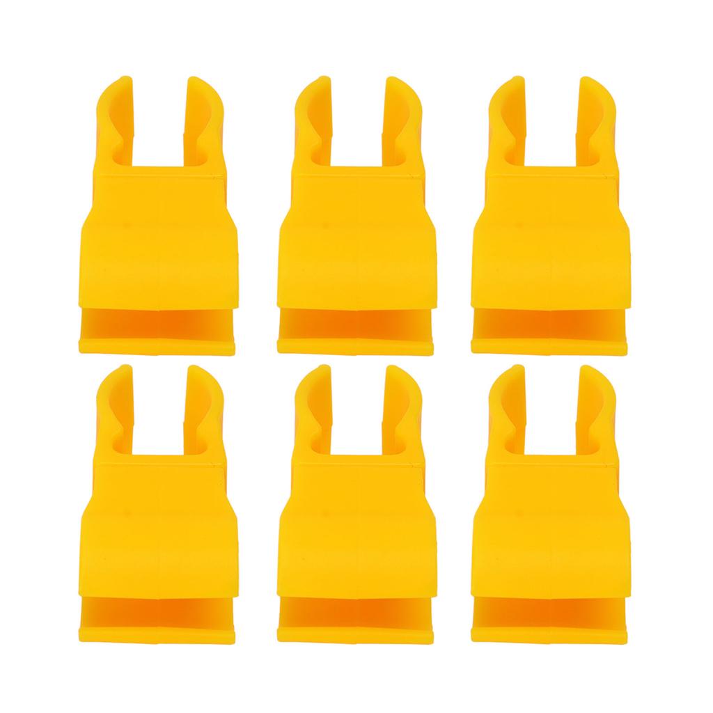 10Pcs Outdoor Football Training Flag Pole Clip Buckle Plastic Scooter Flag Pole Connector