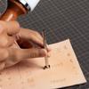 20Pcs Multiple Patterns Leather Printing Stamp Pattern Carved Carving Tool  Hand Working