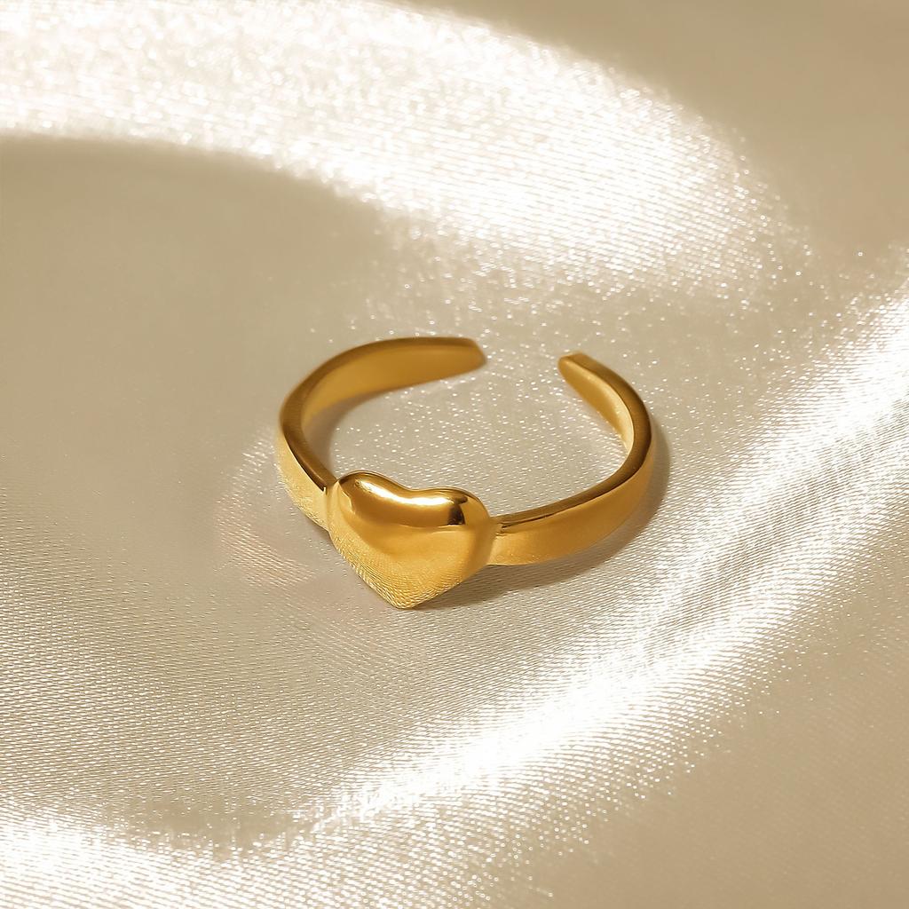 Modny damski pierścionek jednoczęściowy Pierścionek damski Pierścionek metalowy Błyszczący pierścionek Pierścionek metalowy Prezent świąteczny
