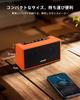 Portable 5W Mini Guitar Amplifier with Clean Overdrive Mini and Everyday Practice Effect, Bass, Bluetooth, (Orange)