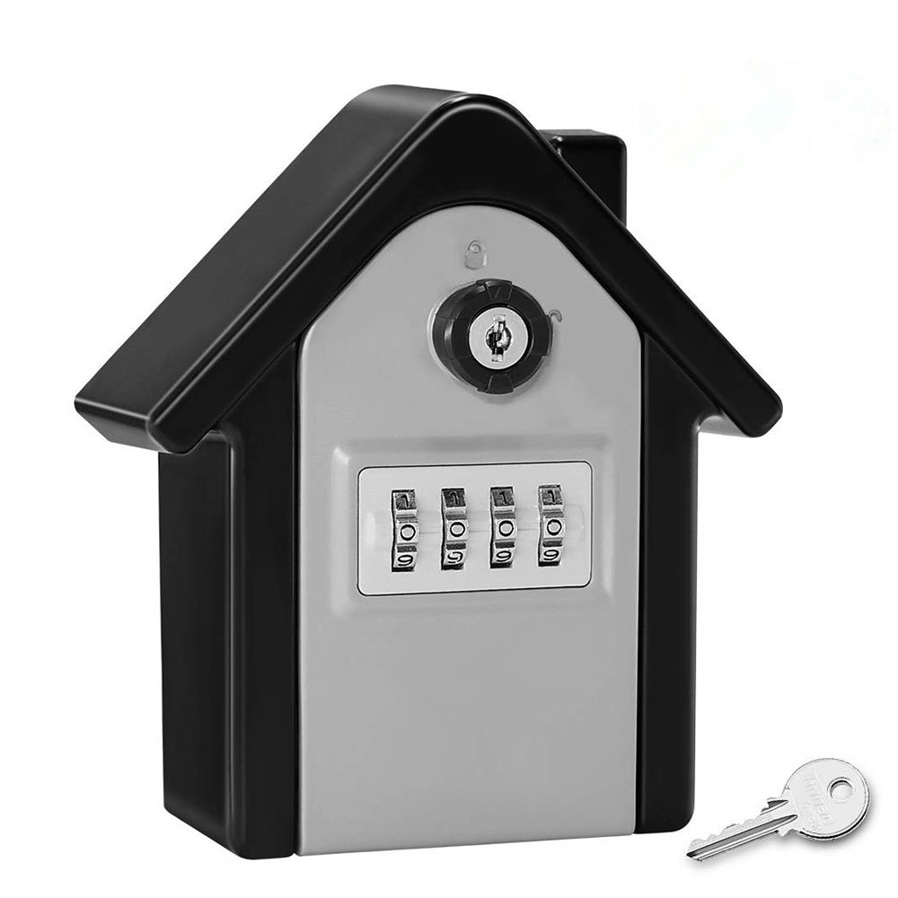 High Security Password Lock Storage Box Key Storage Box Key Safe Box Combination Lock Wall-mounted Key Box