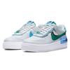 Nike Air Force 1 Shadow Photon Dust Malachite Women Sneakers White Black CI0919-004