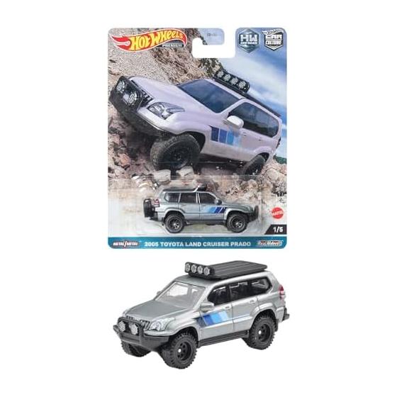 Hot Wheels Car Culture Off-Road - 2005 Toyota Land Cruiser Prado [3 года и старше] HKC70