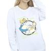 Disney Womens/Ladies Alice In Wonderland I´m Late Sweatshirt