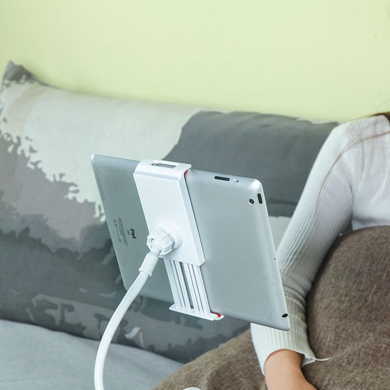 Universal Lazy Phone & Tablet Holder - Bedside/Desktop Clip Stand