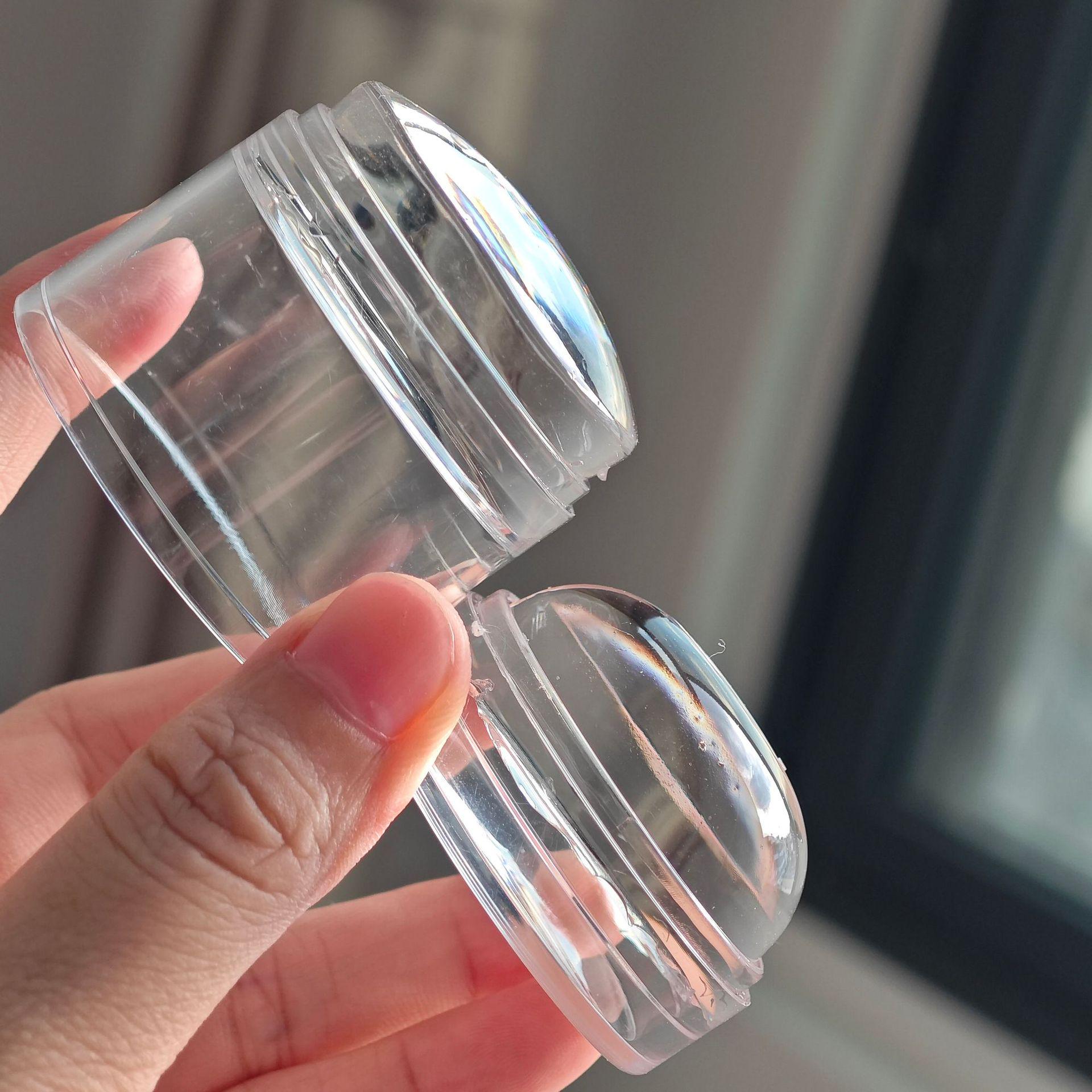 

Прозрачный силиконовый штамп для нейл-арта с липкой головкой