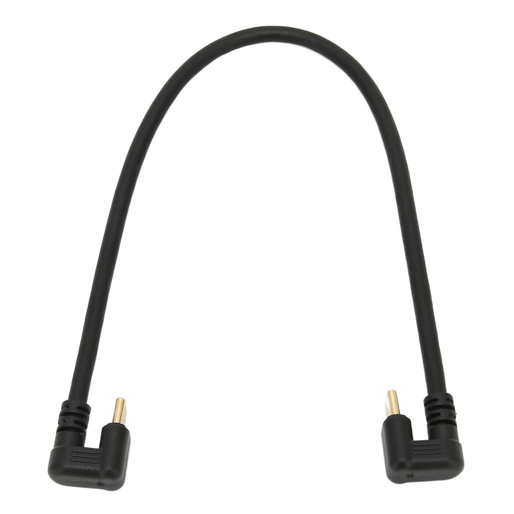 Datenverlängerungskabel 10Gbps Vergoldet Schnell Winkel Stecker auf Stecker USB 3.1 Typ C Kabel 11,8 Zoll