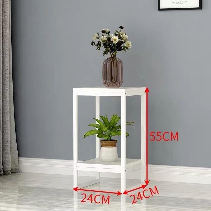 Внутренняя полка для цветов из нержавеющей стали, балконная напольная подставка для цветочного горшка, скандинавское простое украшение, железная художественная стойка для растений