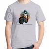 Cool Retro Biker Penguin Classic Graphic T Shirts Fashion T Shirts Cotton Short Sleeve Tshirt High Quality Unisexs Clothes