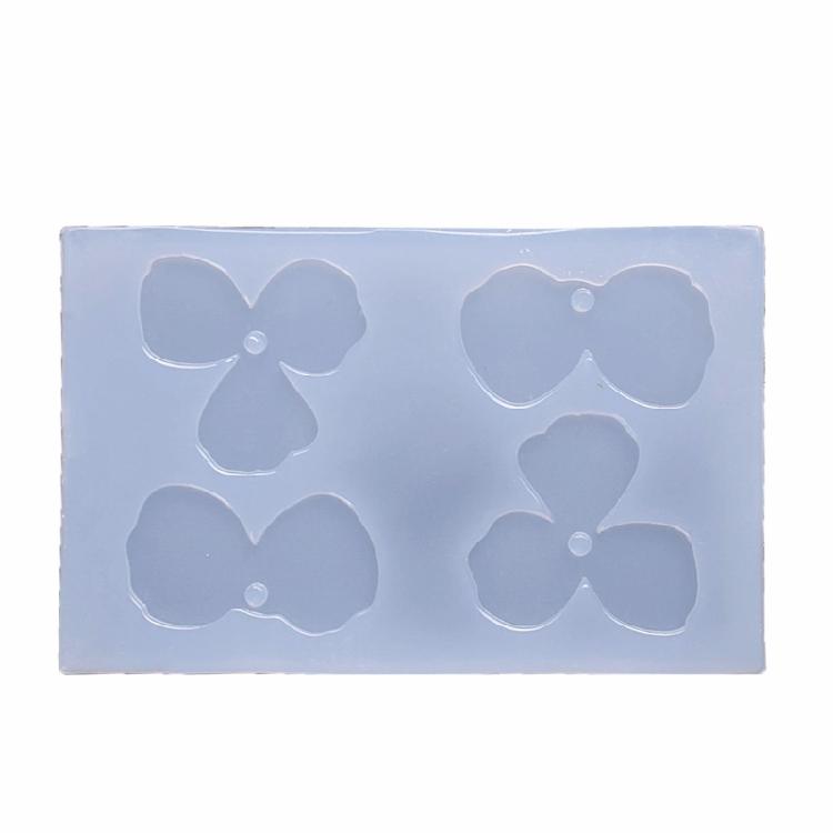 

Flower Petal Earring Molds Jewelry Keychain Pendant Making Mold for Women Girls 1