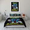 Bruh Robot Steal Brainrot Bedding Duvet Cover Set  (1*Duvet Cover 2*Pillowcases, without duvet insert)