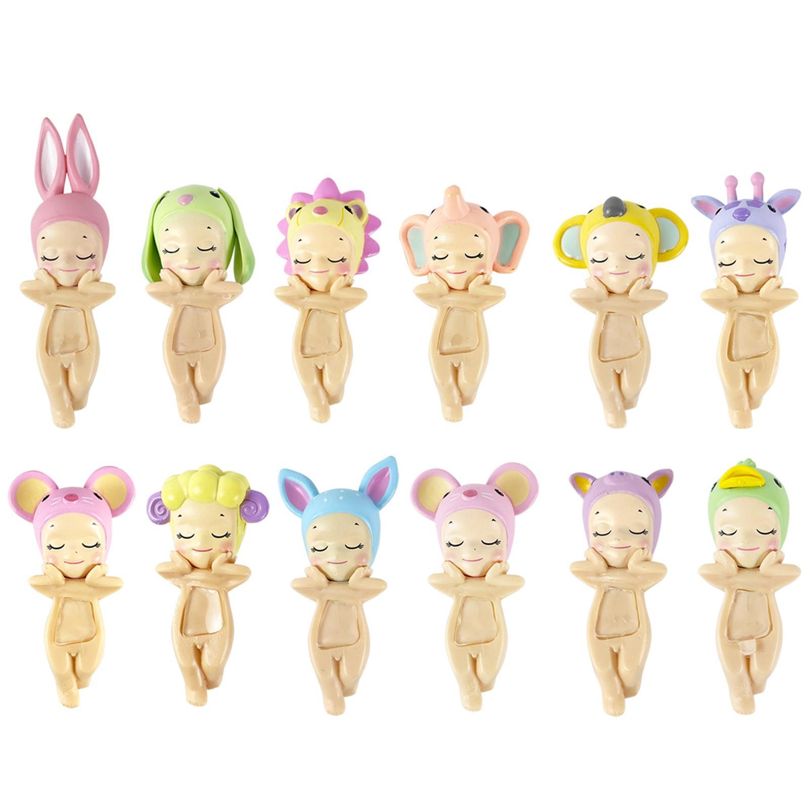 

Откройте для себя мистическое царство крылатых чудес: Интригующие фигурки ангелов в сюрприз-слепых коробках Angel Hippers Dreaming Series Figure One Size