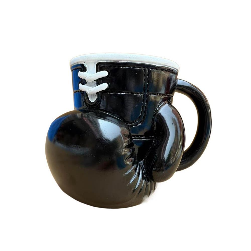 Resin Material Boxing Glove Mug Boxing Glove Design Boxing Themed Tea Cup Sports Themed Mug  Office