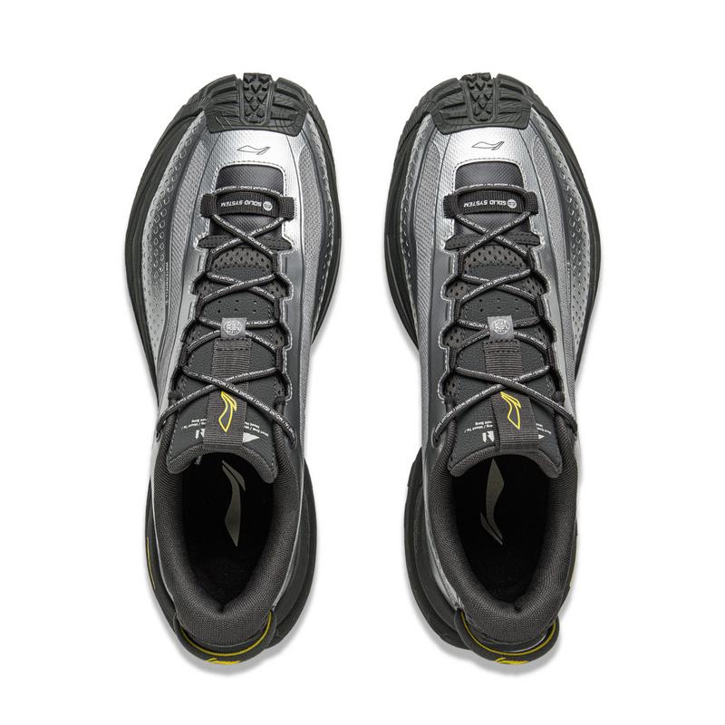Li Ning Outdoor CF Tracing Low top Outdoor Hiking Shoes Unisex Silver AHTU023-9