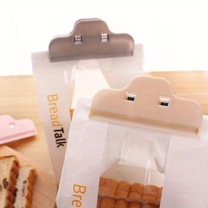 Food Bag Sealer Clips - Moisture-Proof Freshness, Ergonomic Design for Snacks, Chips, Kitchen & Pantry Storage - Pastel Colors Chip Clips