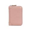 Women's RFID Multi-Slot Accordion Cowhide Card Holder with Anti-Theft Protection