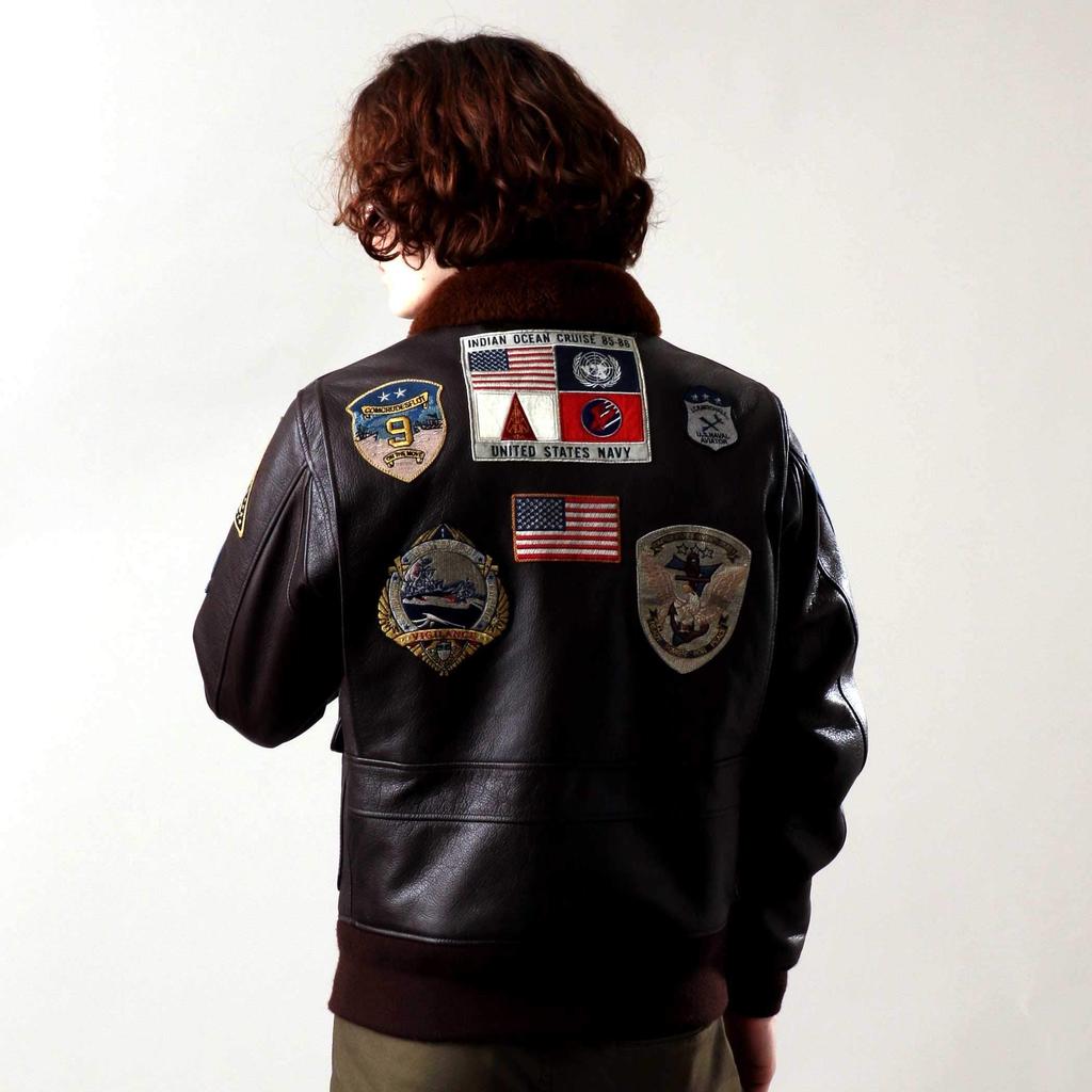 AVIREX Keçi Derisi TOPGAN G-1 Erkek Ceket (6101063)