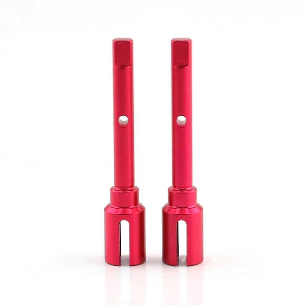 Aluminiowy środkowy wał napędowy Wał napędowy i wymiana misy przegubowej dla podwozia Tamiya TT02 1/10