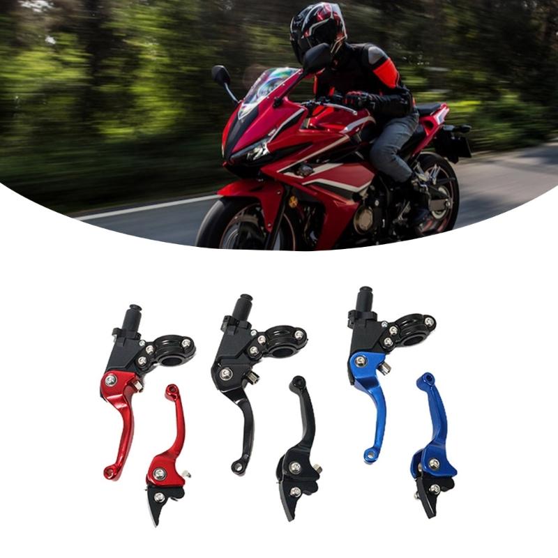 Ergonomic Adjustable Brake Clutches Lever Handlebars With Anti Slip Grip And Corrosion Resistant Aluminum Construction