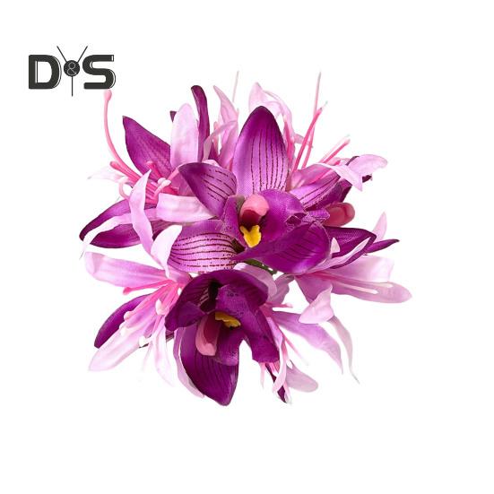 Flower Shape Hair Clip Women Summer Side Hair Pin 3D Flower Bang Hairpin for Daily Wear Various Occasions