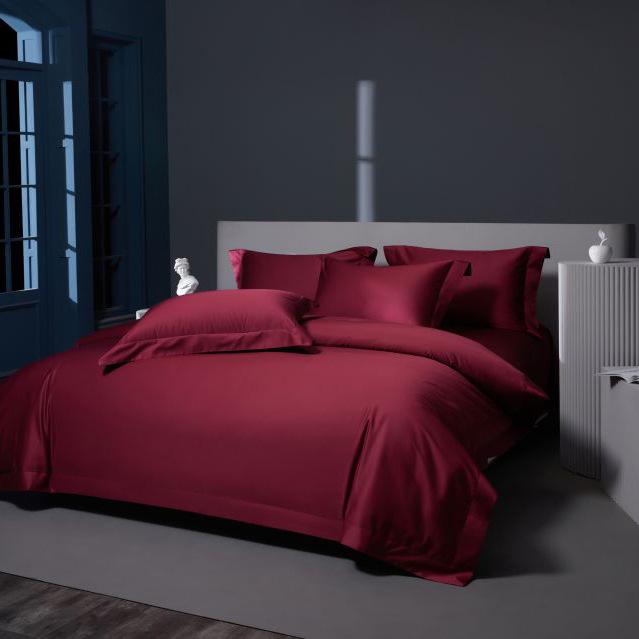 2025 High-End Long-Staple Cotton 160 Bed Sheet 4-Piece Set - Pure Cotton Duvet Cover & Fitted Sheet
