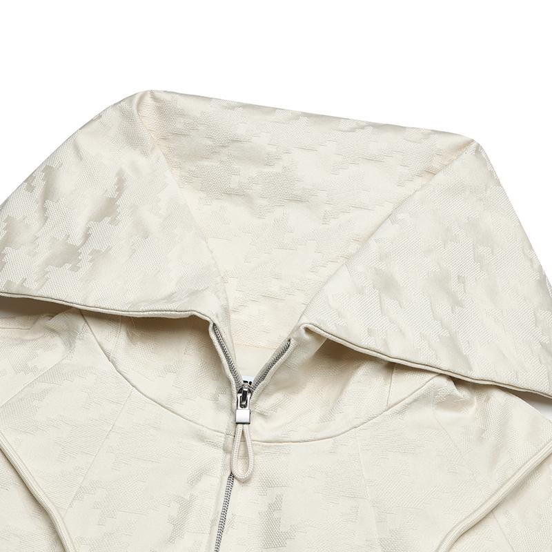 New FILA Puffer Jacket Women's Oat White F11W514901FIV