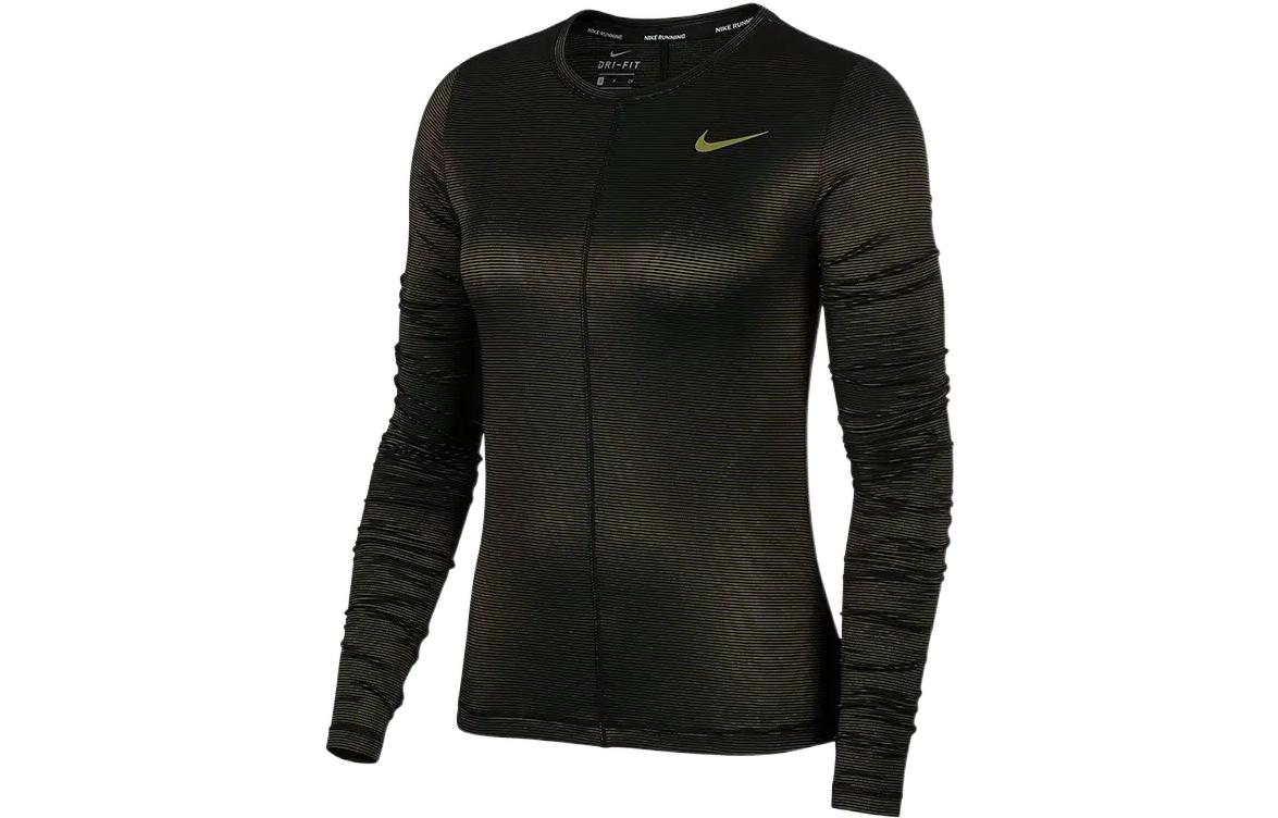 Nike Knitwear Women s Black Crew Neck Moderate BV4025-010 XL