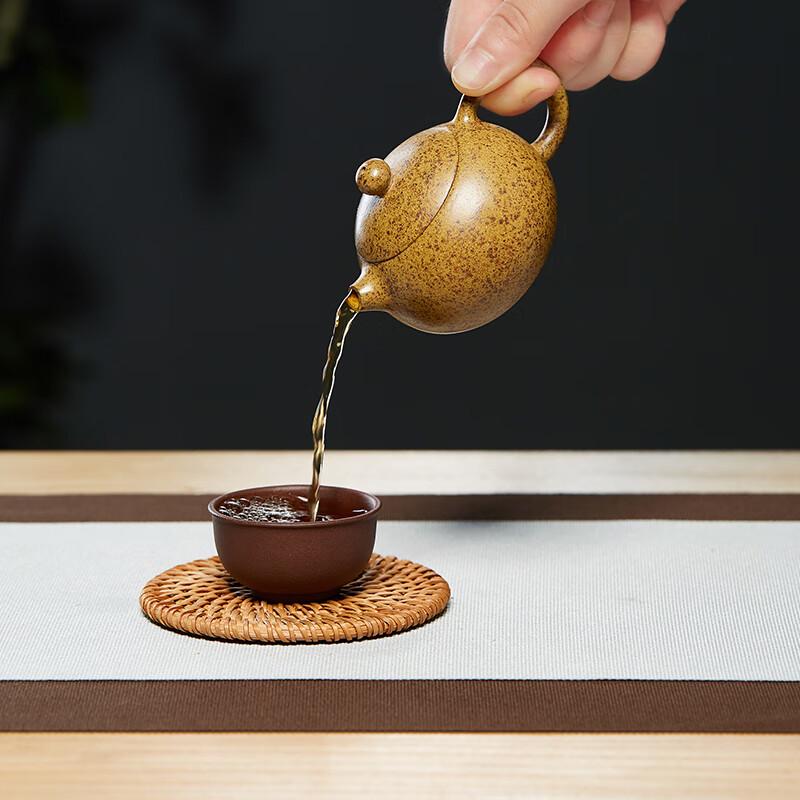 Yixing Zisha Handcrafted Xishi Teapot