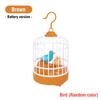 Electric Bird Pets Toys Voice Repeat Talking Controlled Bird Cage Birdcage With Light Sound Simulation Animals Children'S Toy