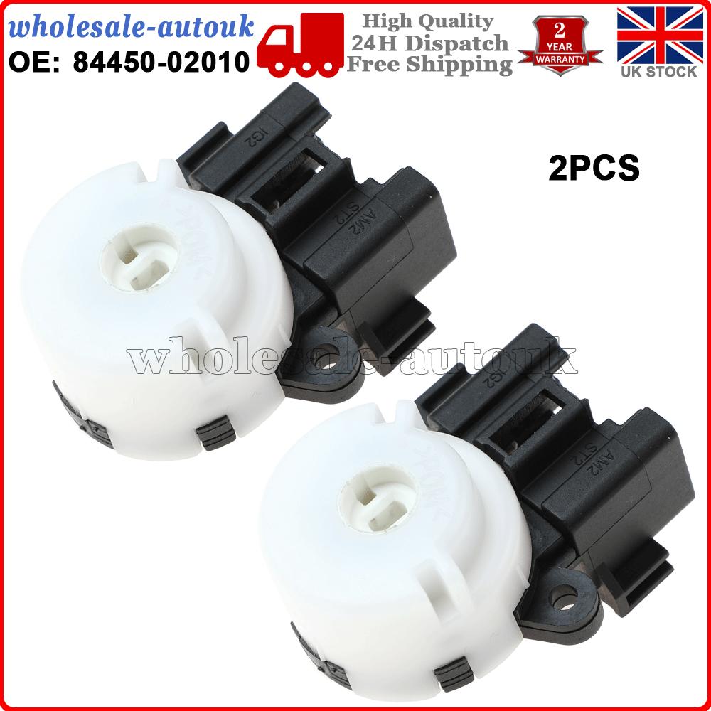 2PCS  Ignition Key Starter Switch For Toyota Avensis Corolla Yaris 84450-02010