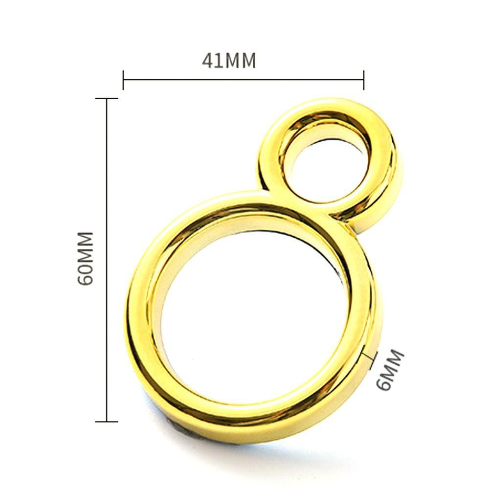 6cm Door Number Sign Creative Self Adhesive Gold Plate Sign 3D ABS Number Stickers Universal