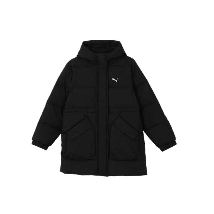 

Puma Warm Comfortable Windproof Simple Down Jacket Women Jacket Black 687475-01 M
