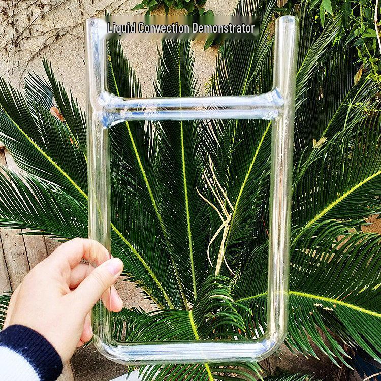 Glass Tube Heat Convection Experiment Set: Thermal Circulation Demonstrator