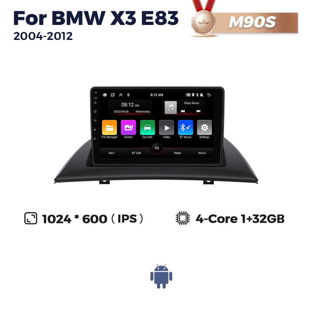 Navifly 8Core 2din Android Car Radio Multimedia Video Player For BMW X3 E83 2004-2012 Carplay Auto DSP GPS Navigation Head Unit