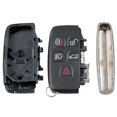 5 Button Black Smart Car Remote Key Fob Case Cover Shell Fit for Jaguar for Land Rover
