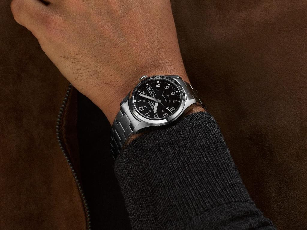 Seiko Seiko-Uhr, Automatik, Handaufzug, Overseas-Modell, schwarz, SRPJ81K1, Herren [Artikel]