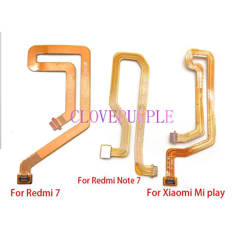 

1 шт., сканер отпечатков пальцев, Touch ID, подключение материнской платы, кнопка «Домой», шлейф для Redmi 7 8 8A Note 7 для Xiaomi Mi Play