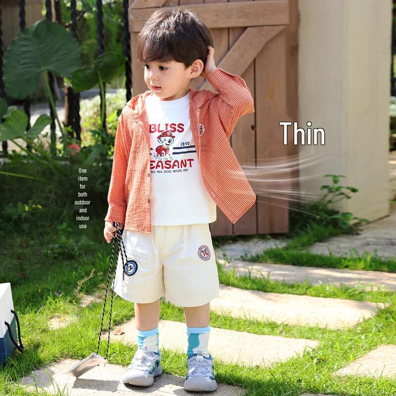 LUSON Kids  Lightweight Sun Protection Hooded Jacket 110