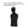 Wetsuit Hooded Vest Top Zipper Gift Versatile Thermal Neoprene Diving Vest for Canoeing Snorkeling Kayaking Swimming Surfing