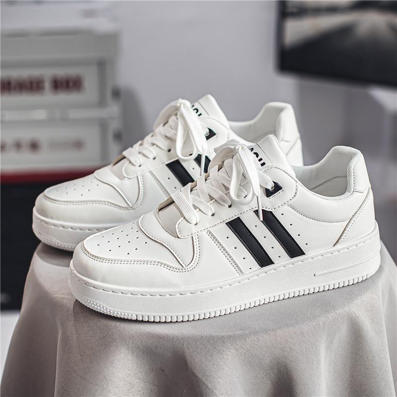 

Little white shoes men s spring breathable youth casual versatile men s shoes 2025 new pure white student sports shoes 39